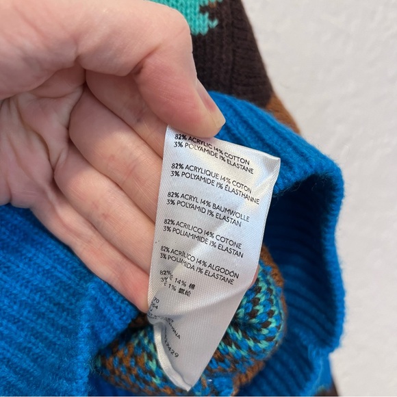 BDG Urban Outfitters XS Sweater Jesse Landscape Extra Small - Picture 10 of 11